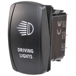 ELECTRICAL SWITCHES  ROCKER ON-OFF  SWITCH LED BLUE DRIVING LIGHTS