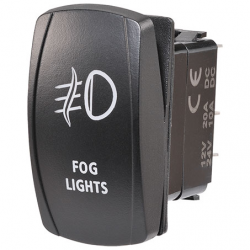 ELECTRICAL SWITCHES  ROCKER ON-OFF  SWITCH LED BLUE FOG LIGHTS