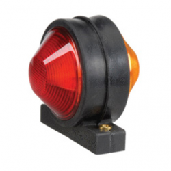 LIGHTING SIDE MARKER LIGHT RED-AMBER INCANDESCENT