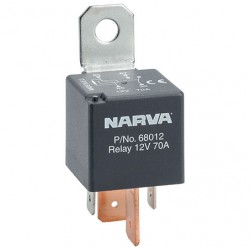 ELECTRICAL NORMALLY OPEN CONTACTS 24 VOLT 4-PIN 30 AMP WITH RESISTOR