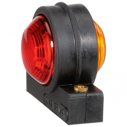 LIGHTING SIDE MARKER LIGHT RED-AMBER INCANDESCENT