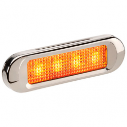 LIGHTS FRONT MARKER LIGHT AMBER LED 9 TO 33V