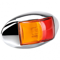 SIDE MARKERS LIGHTS RED/AMBER LED 9V TO 33V