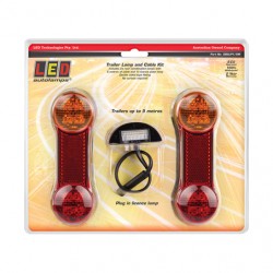 COMBINATION/TAIL LIGHTS LED AUTOLAMPS STOP/TAIL/REFLECTOR KIT 1XDB