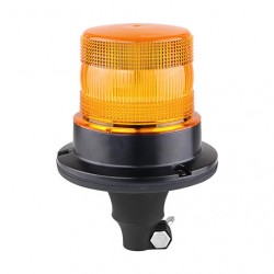 LED AUTOLAMP AMBER STROBE DIN MOUNT FLEXIBLE RUBBER