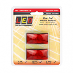 LIGHT LED AUTOLAMPS LED RED...