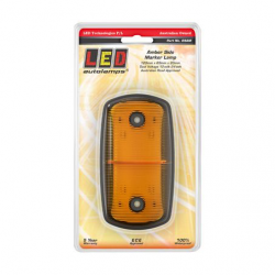 LIGHT LED AUTOLAMPS FRONT MARKER AMBER 12/24 VOLT, 120 X 69 X 20MM