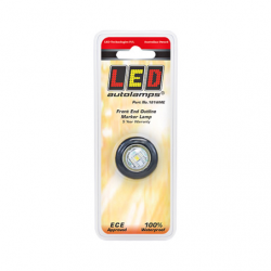 LIGHT LED TECHNOLOGIES  MARKER WHITE ROUND MINI LED LIGHT 12/24V 20CM