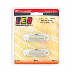 LIGHT LED AUTOLAMPS FRONT END OUTLINE MARKER 24V ECE