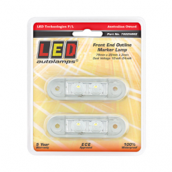 LIGHT LED AUTOLAMPS 12/24V WHITE