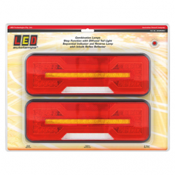 COMBINATION/TAIL LIGHT LED AUTOLAMPS STOP/TAIL/INDICATOR/REVERSE LHS & RHS