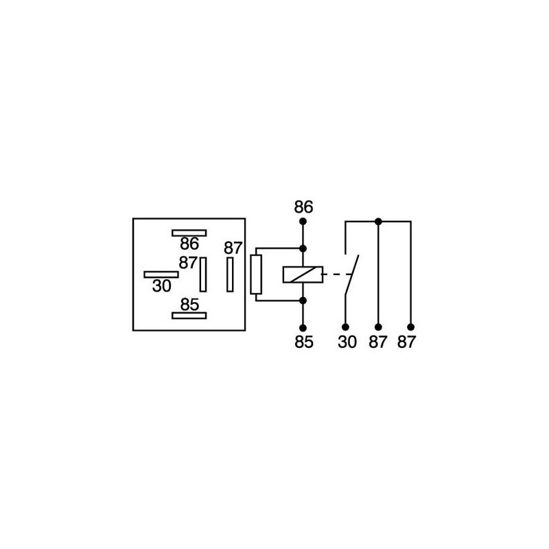 ELECTRICAL MINI RELAY 24 VOLT 20 AMP 5-PIN