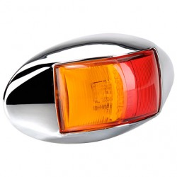 LIGHTING SIDE MARKER LIGHT RED/AMBER LED 9 TO 33V